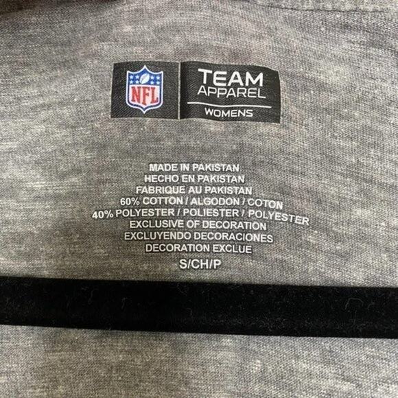 NFL St. Louis Rams Team Apparel Gray Short Sleeve Tee Small - Picture 3 of 5